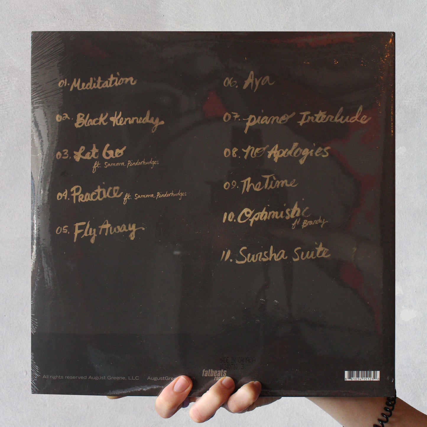 August Greene (2018) Double Vinyl - Audio Architect Apparel