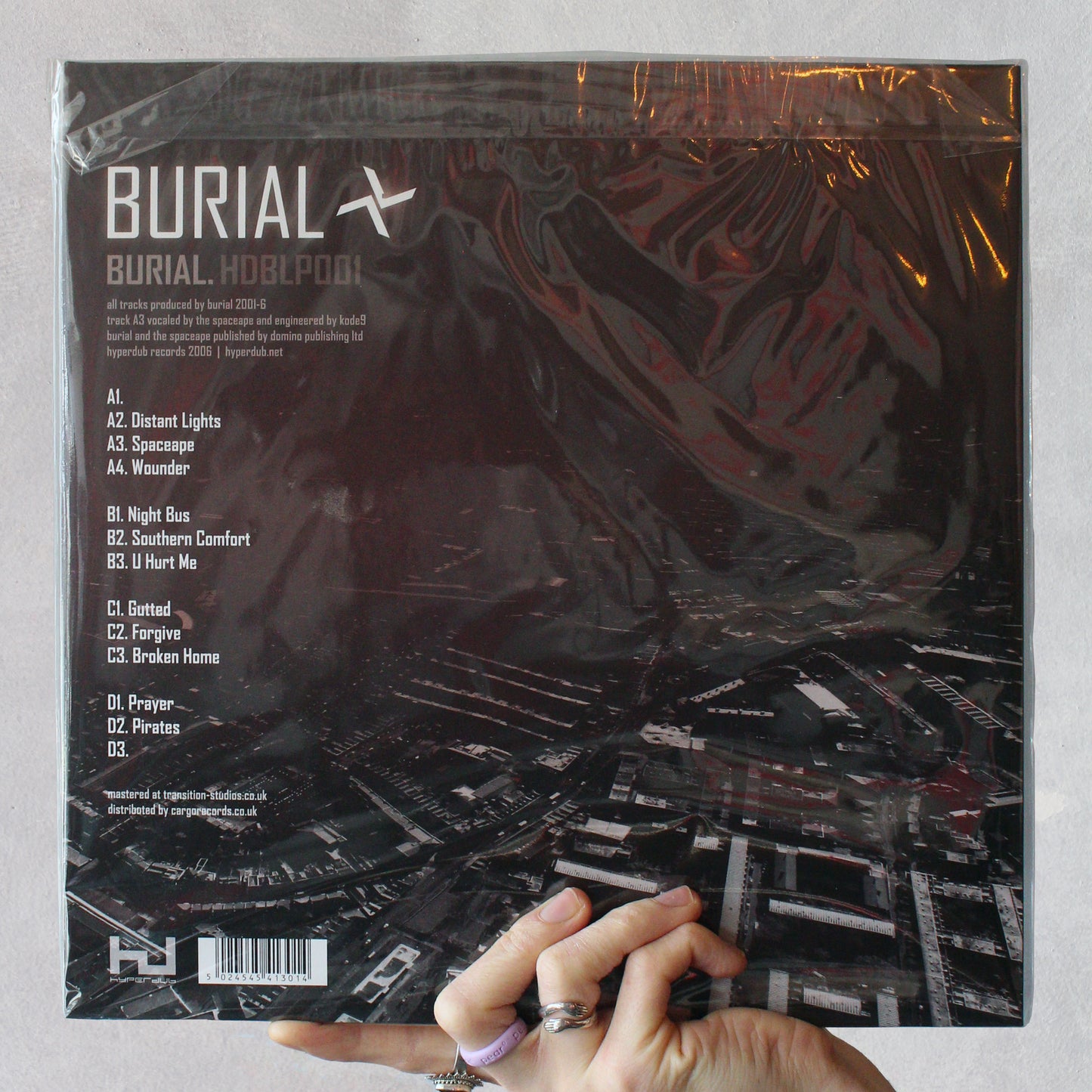 Burial (2006) Vinyl - Audio Architect Apparel