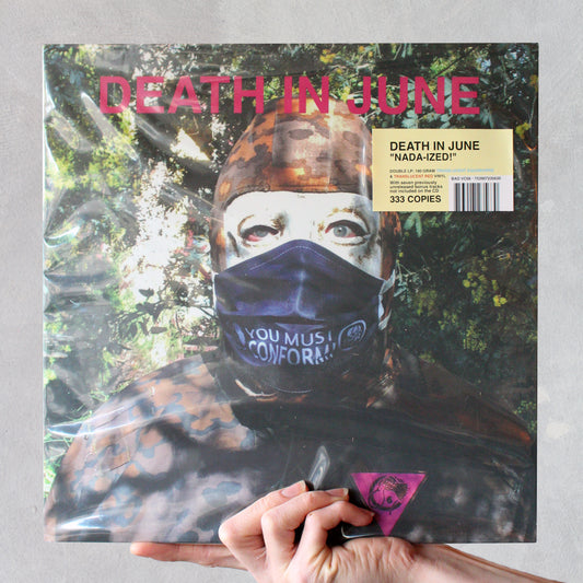 Death In June - "NADA-IZED!" (2010) Exclusive 180 Gram Double Translucent Aquamarine & Translucent Red LP - AAA