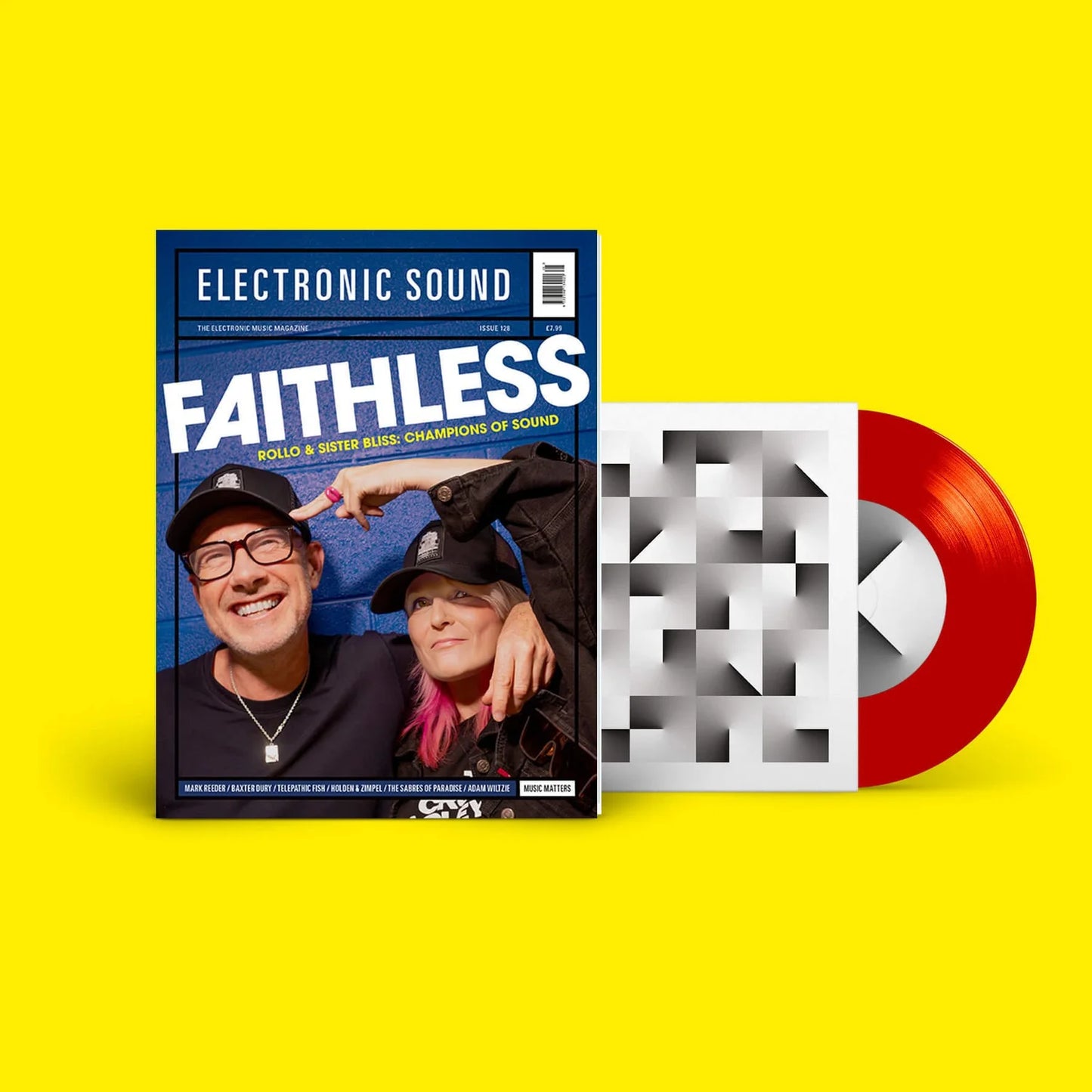 Electronic Sound Magazine + Vinyl - Issue 128 - with Faithless 7"