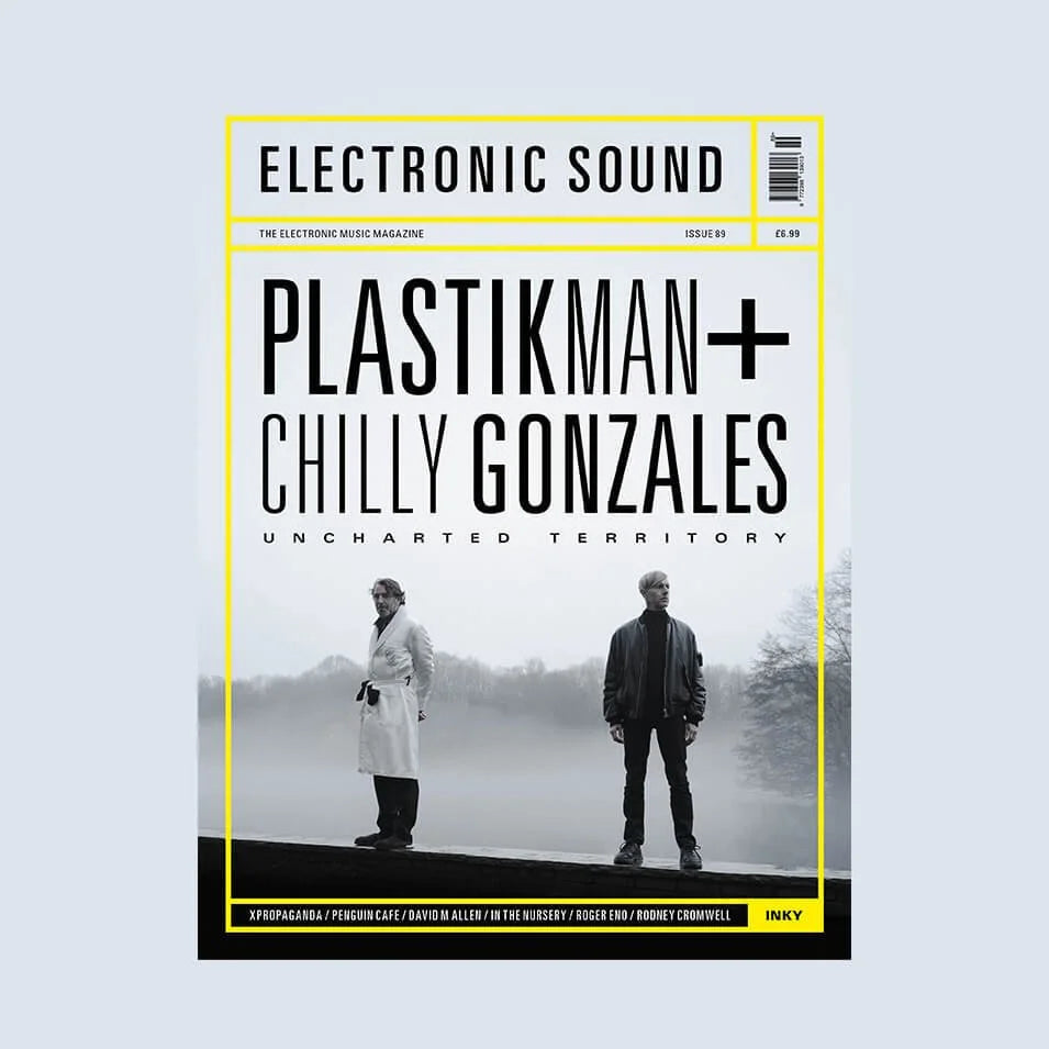 Electronic Sound Magazine + Vinyl - Issue 89 - Plastikman + Chilly Gonzales 'seven-inch crystal clear vinyl' - AAA