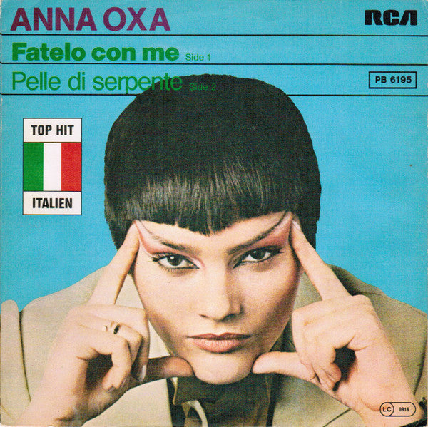 Anna Oxa Fatelo Con Me 1978 Vinyl 7"