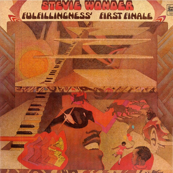 Stevie Wonder Fulfillingness' First Finale 1974 Vinyl LP