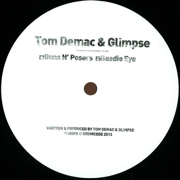 Tom Demac & Glimpse Guns N' Posers 2013 Vinyl 12"
