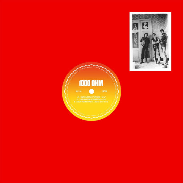 1000 Ohm - Love in Motion - 12"Vinyl Reissue - AAA