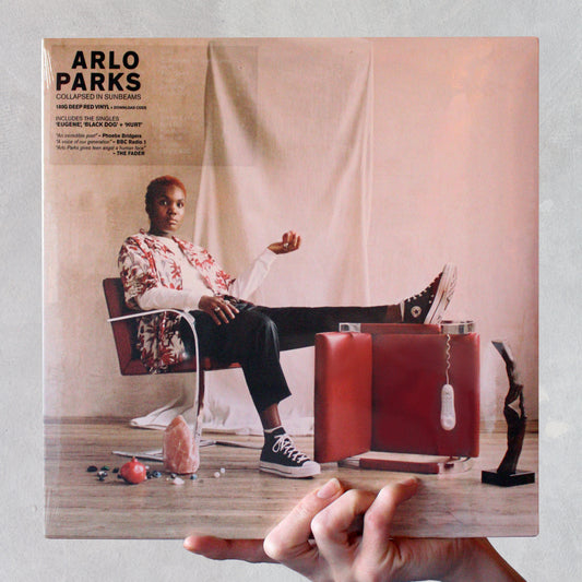 Arlo Parks - 'Collapsed In Sunbeams' (2021) 180G Red Vinyl - Audio Architect Apparel