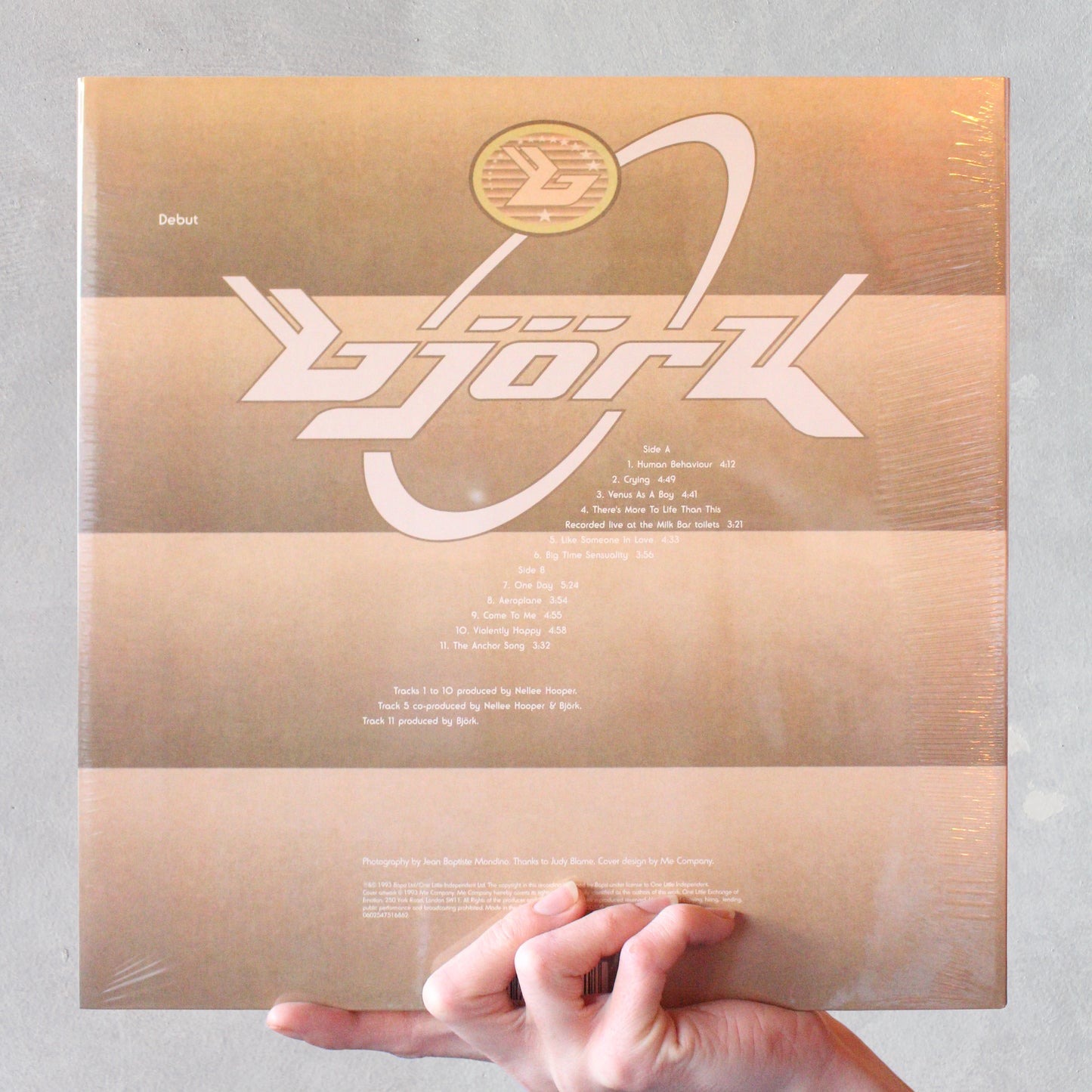 Björk - 'Debut' (1993) Vinyl - Audio Architect Apparel