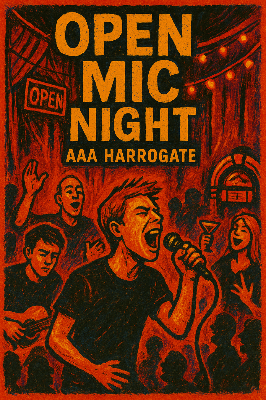 Open Mic Night Harrogate – Unplugged, Unleashed, Unmissable