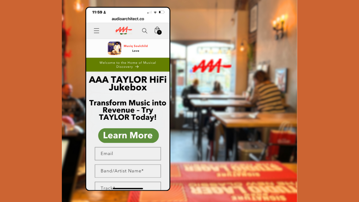 TAYLOR In-Store Hifi Jukebox: The Ultimate In-Store Music Experience – AAA