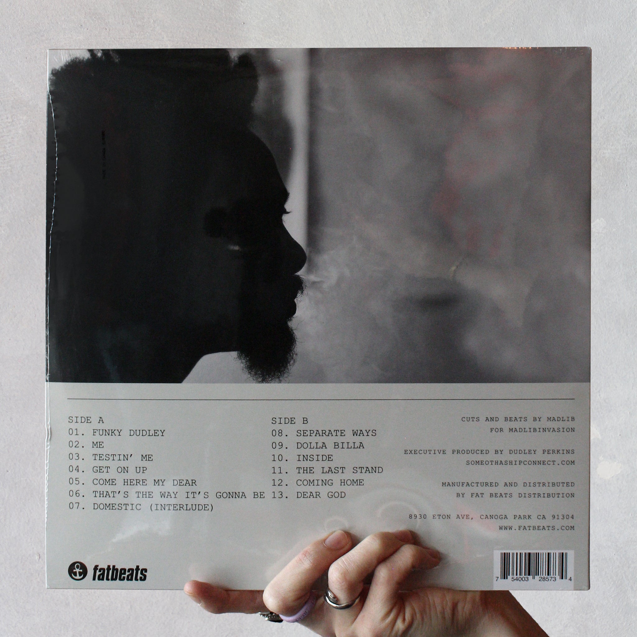 Dudley Perkins - 'Expressions (2012 A.U.) (2006) Vinyl - Audio Architect Apparel