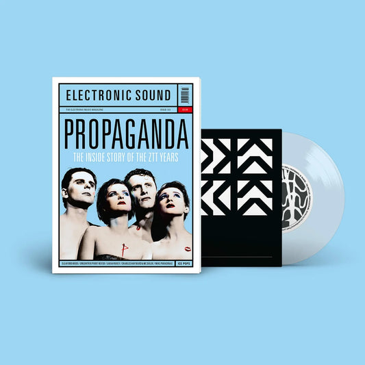 Electronic Sound Magazine + Vinyl - Issue 133 - Propaganda + ‘Dr Mabuse’ / ‘Duel’ clear vinyl seven-inch single - AAA
