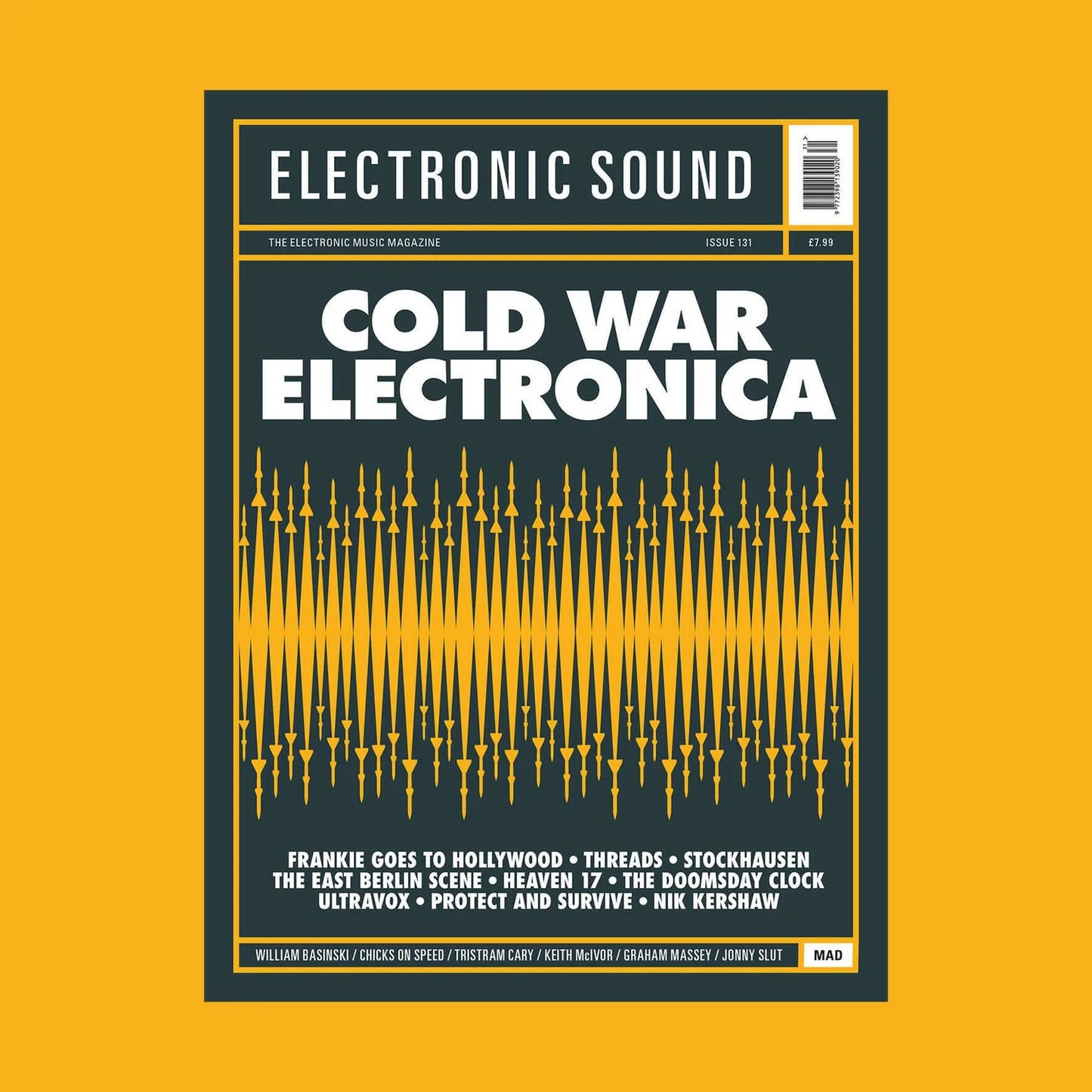 Electronic Sound Magazine + Double CD - Issue 131 - Cold War Electronica