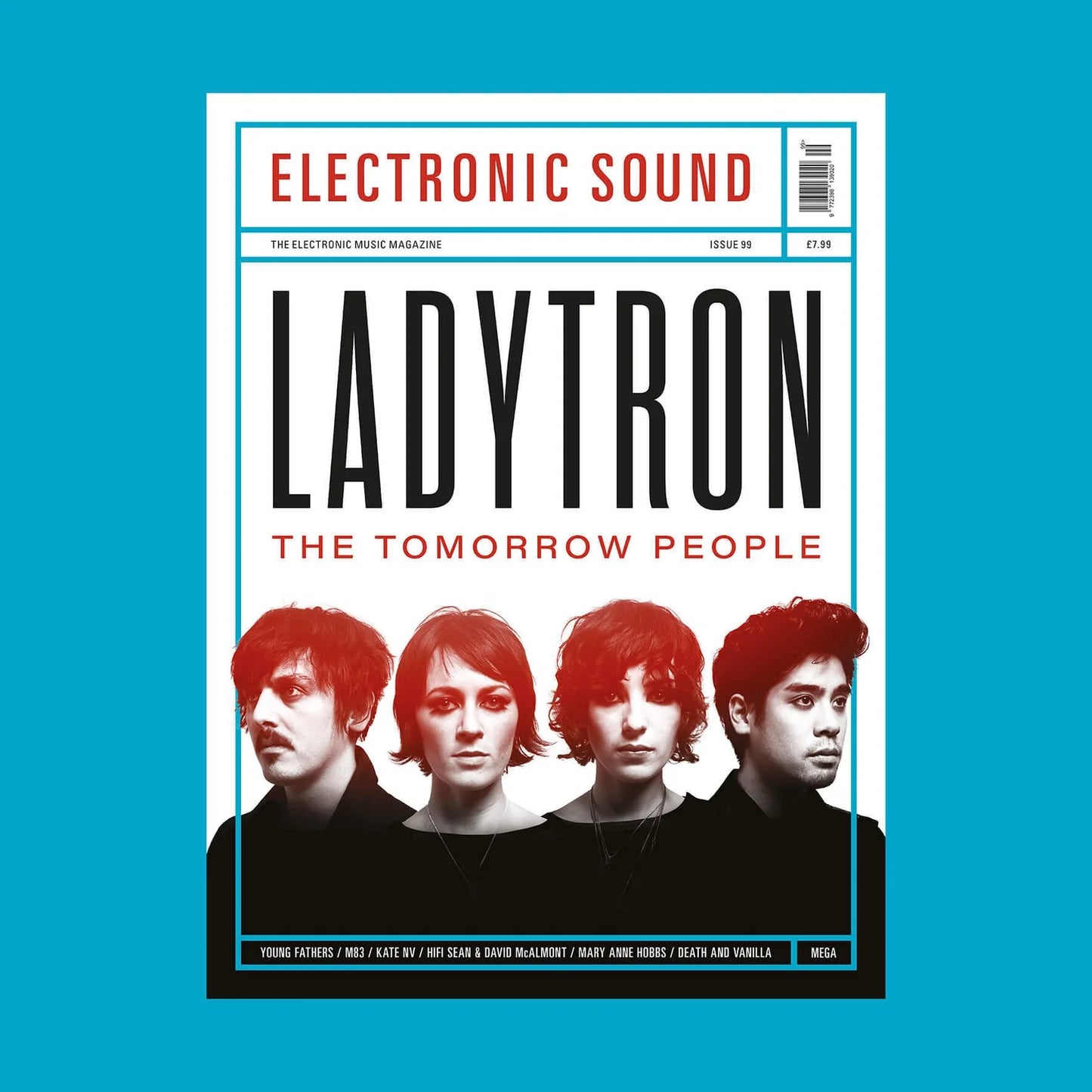 Electronic Sound Magazine + Vinyl - Issue 99 - Ladytron Issue + ‘Die Moritat von Mackie Messer’ / ‘City of Angels (Blakkat’s Made In Los Angeles Remix)’ orange vinyl seven-inch - AAA