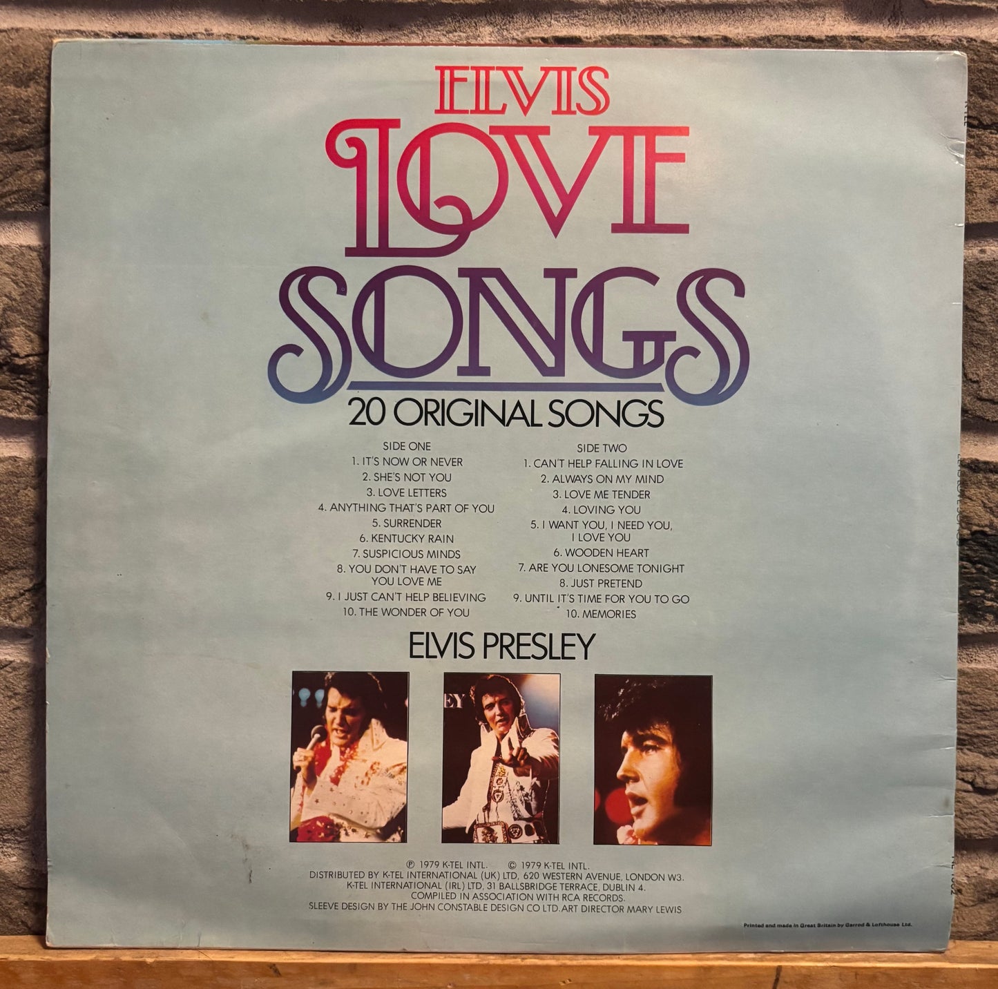 Elvis Love Songs 1981 Vinyl
