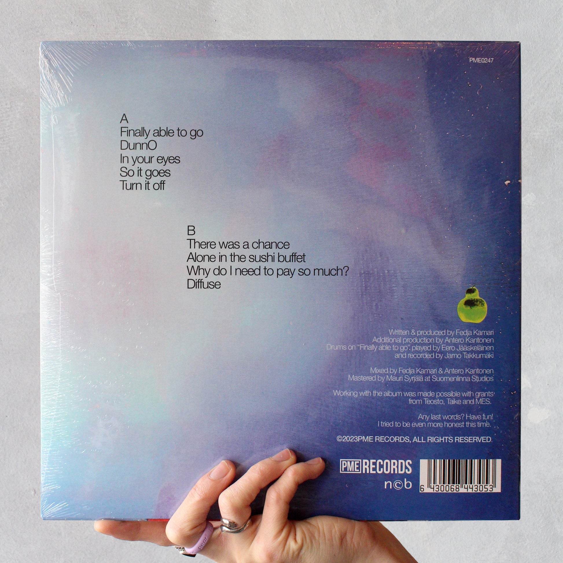 Handshaking - 'There Was A Chance' (2023) Import Vinyl - Audio Architect Apparel