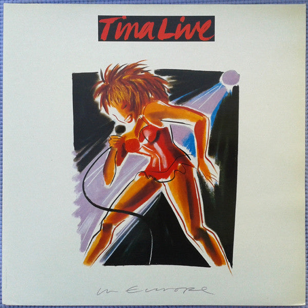 Tina Turner Tina Live (First Pressing + Insert Included) 1988 Vinyl LP