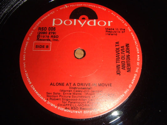 Olivia Newton John & John Travolta You're The One That I Want 1978 Vinyl 7"