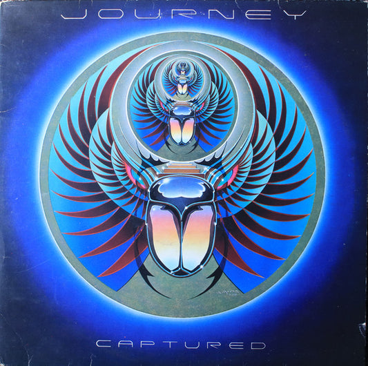 Journey Captured 1981 Vinyl LP