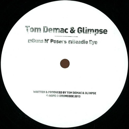 Tom Demac & Glimpse Guns N' Posers 2013 Vinyl 12"