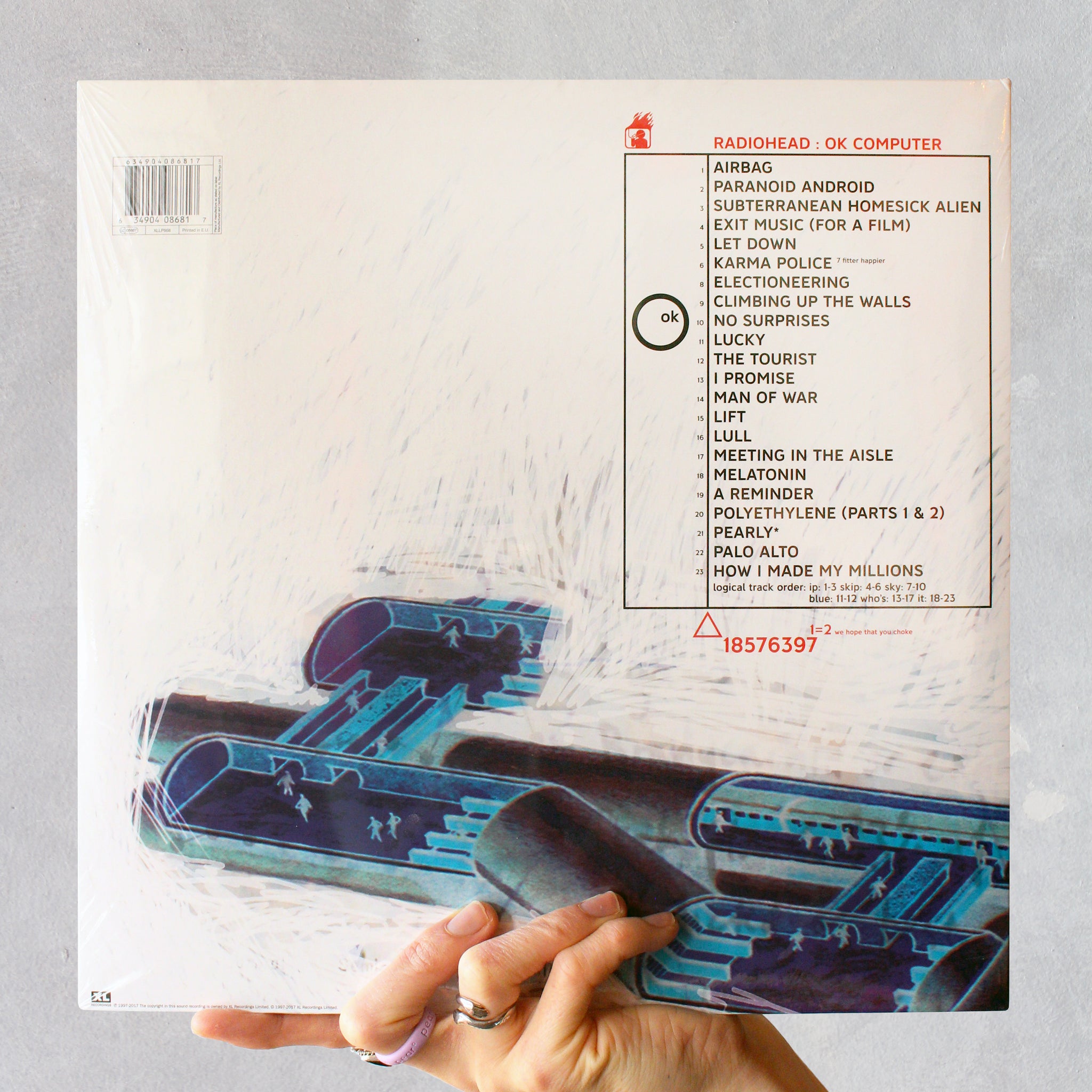 Radiohead - OK Computer 180g Triple LP - Audio Architect Apparel