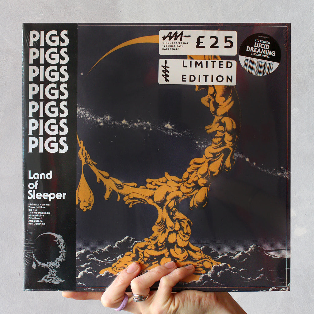 PIGS PIGS PIGS PIGS PIGS PIGS PIGS - 'Land Of The Sleeper' (2023) Exclusive Lucid Dreaming Coloured Vinyl - Audio Architect Apparel