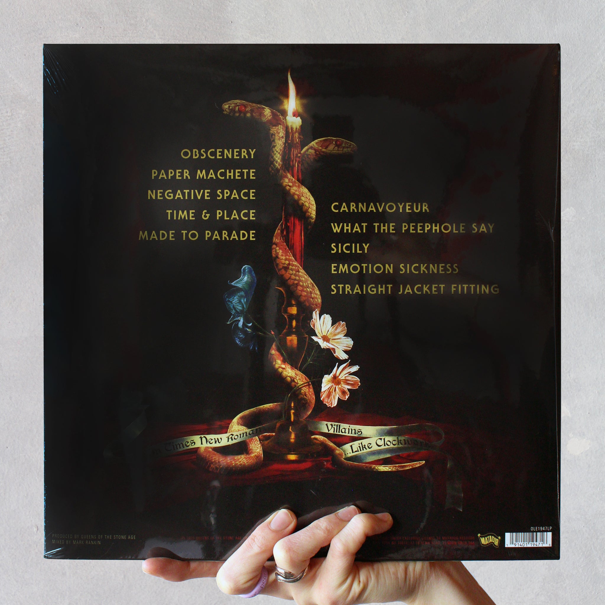 Queens of the Stone Age - 'In New Times Roman' (2023) Vinyl - Audio Architect Apparel