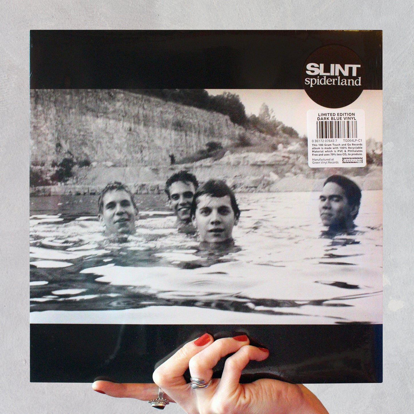 Slint - 'Spiderland' (1991) Exclusive Dark Blue Vinyl - Audio Architect Apparel