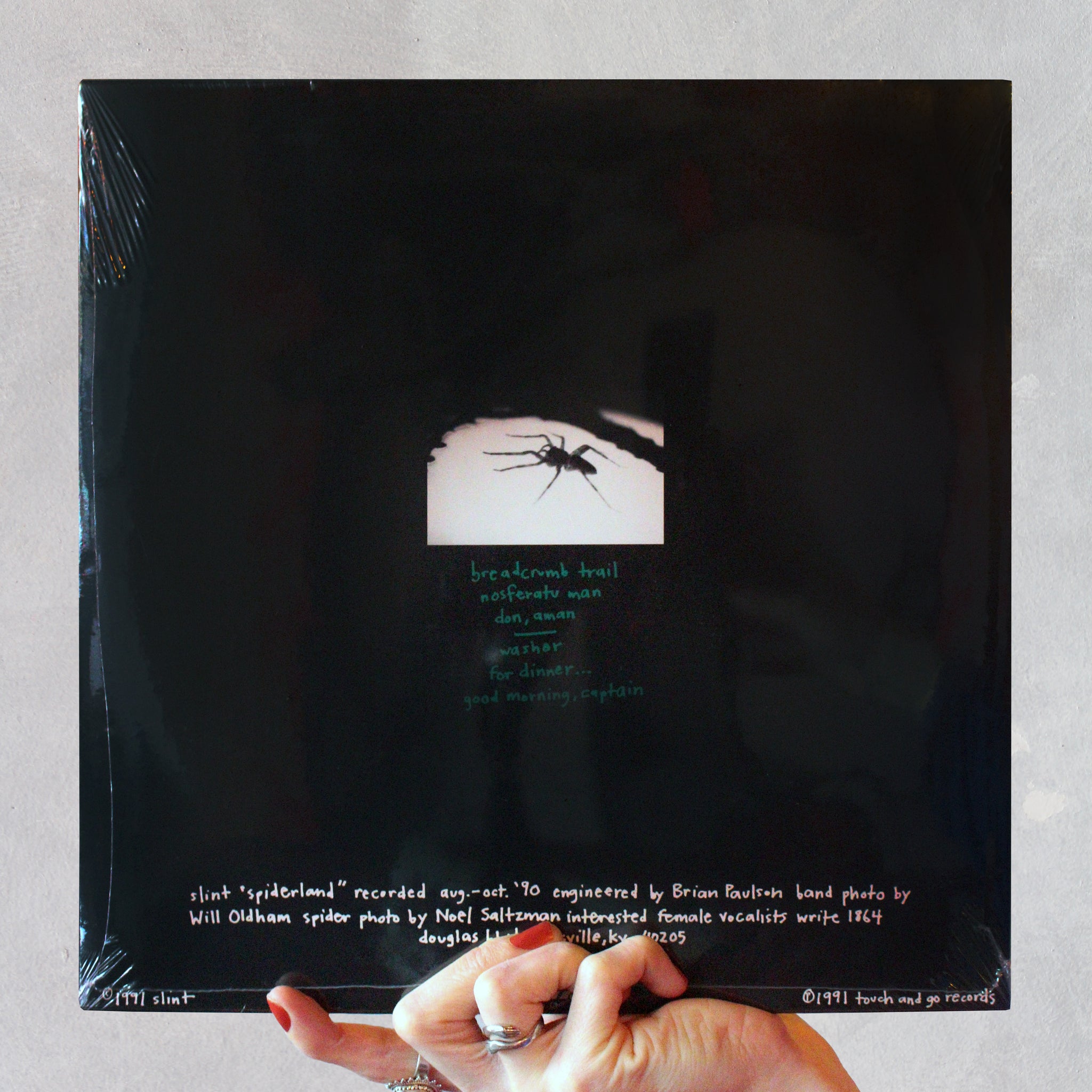 Slint - 'Spiderland' (1991) Exclusive Dark Blue Vinyl - Audio Architect Apparel