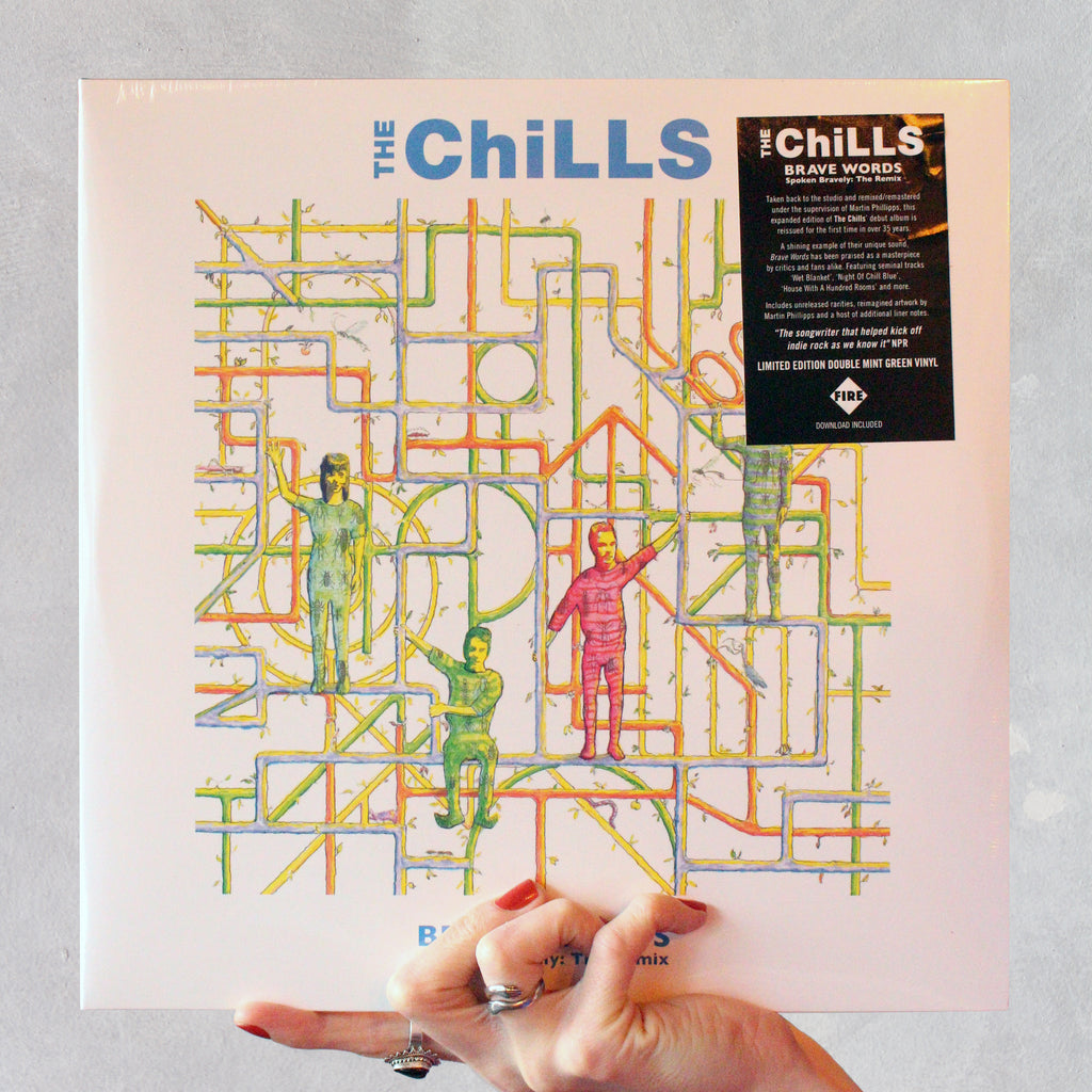The Chills - 'Brave Words' (1987 - 2023 Remastered) Exclusive Double Pearl Vinyl - Audio Architect Apparel