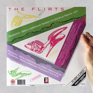 The Flirts - '(Ben Liebrand Sweet N Simple Remix)' (2023) Vinyl - Audio Architect Apparel